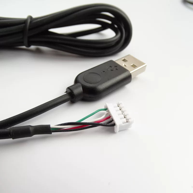 1 Piece Brand New USB Mouse Cable For Logitech G1\MX500\MX510\MX518\G400S\G400\MX310 Soft Rubber Wire