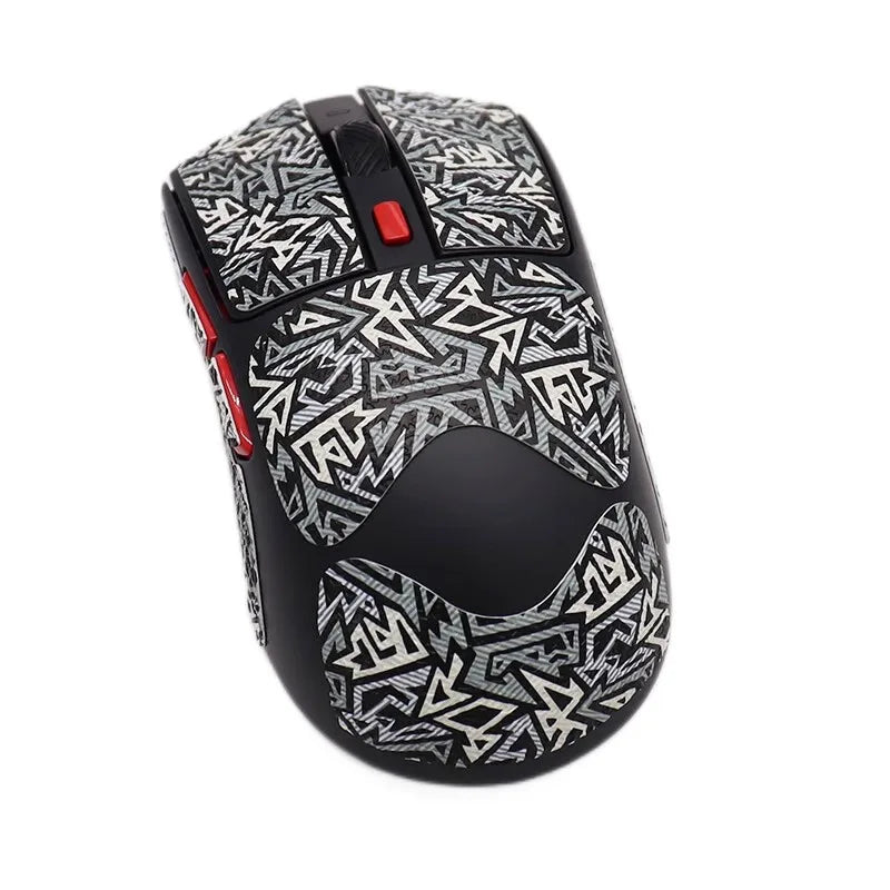 1 Set Full Cover Mouse Anti Slip Grip Sticker For Dareu AE6 Triple-Mode Gaming Mouse Non-Slip Anti Sweat Tape Ultrathin