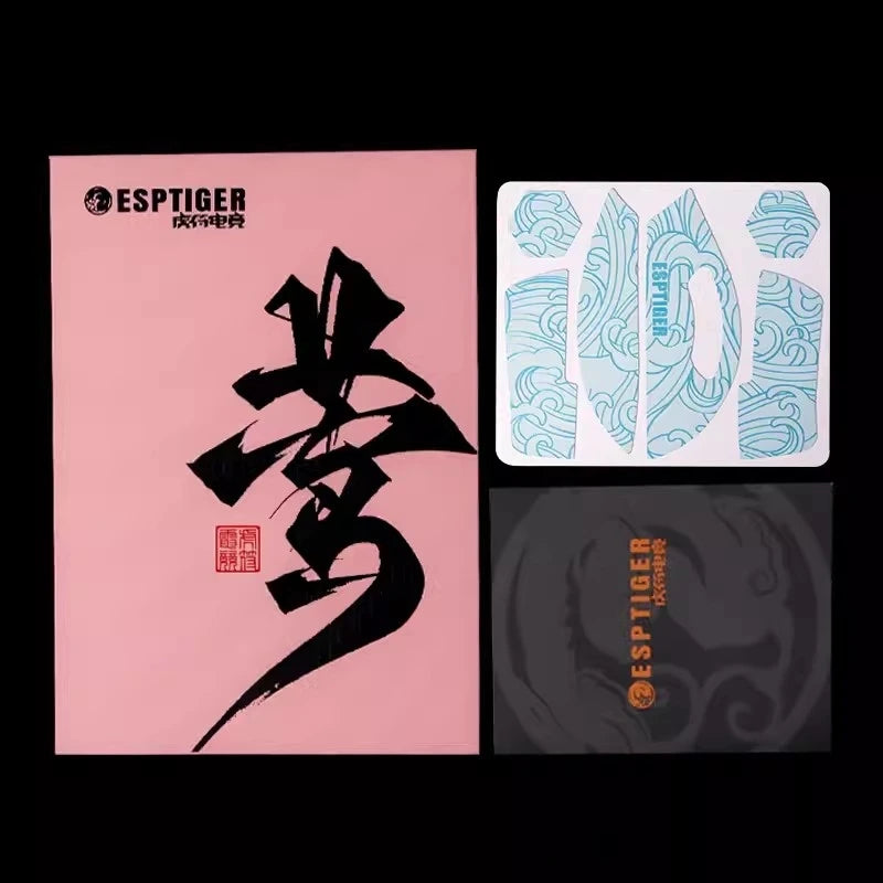 1 Pack Esports Tiger Ying Series Mouse Anti Slip Sticker For Razer Deathadder V3 Pro Mice Non-Slip Anti Sweat Tape