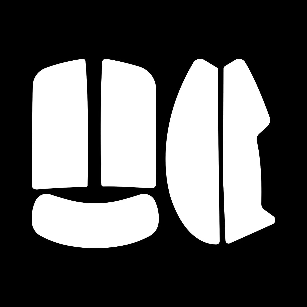 1 Set Meow Gaming Gear Ultraglide Mouse Anti Slip Grip Sticker For ROG Harpe II Ace Non-Slip Anti Sweat Tape Ultrathin