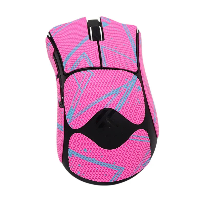 1 Set High-Quality Polyurethane Sweat-Absorbent Mouse Anti Slip Grips Tape Sticker For MCHOSE V7