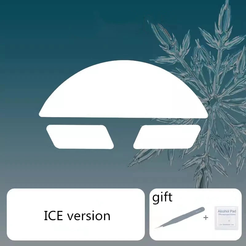 1 Set Ultraglide Mouse Skates For Darmoshark N3 Control Speed Feet ICE Version Mice Glides PTFE Feet