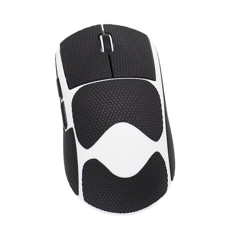 1 Set High-Quality Polyurethane Sweat-Absorbent Mouse Anti Slip Grips Tape Sticker For AULA Kunlun X5 Tri-Mode Wireless Mouse