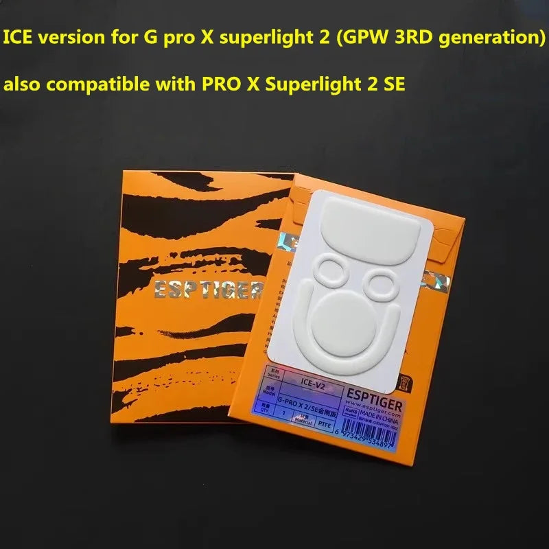 1 Pack Esptiger Mouse Skates Feet For G PRO X Superlight GPX 2 GPW 1st 2nd 3rd 4th Generation 2C White Arc 2.0 ICE Mouse glides