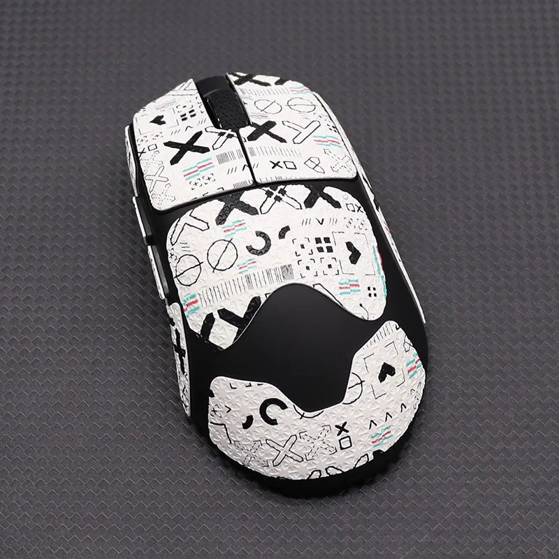 1 Set Mouse Anti Slip Grip Sticker For Darmoshark N7 / N7 MAX Mouse Non-Slip Anti Sweat Tape Ultrathin Exquisite Texture