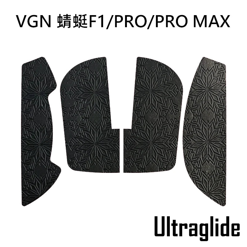 1 Set Ultraglide Mouse Anti Slip Sticker For VGN Dragonfly F1 Pro Max Anti Sweat Tape Non-slip Snowflake Wear-resistant