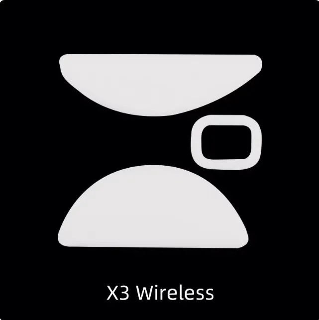 1 Pack Esports Tiger Mouse Skates Feet For VAXEE XE XE Pulsar X3 Wireless X2 mini MZ1W MZ1 Mouse Glides Curve Edge ICE Version