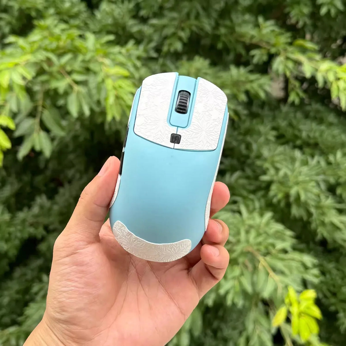 1 Set Ultraglide Mouse Anti Slip Sticker For VAXEE XES XE-S Wireless Non-Slip Anti Sweat Tape Ultrathin Snowflake Lizard Texture