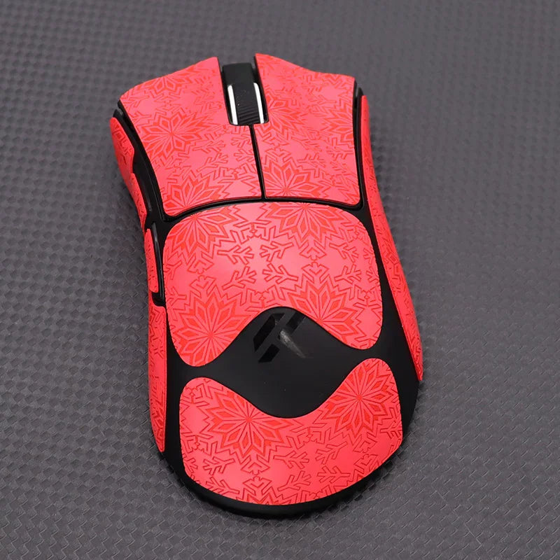 1 Set High-Quality Polyurethane Sweat-Absorbent Mouse Anti Slip Grips Tape Sticker For MCHOSE V7