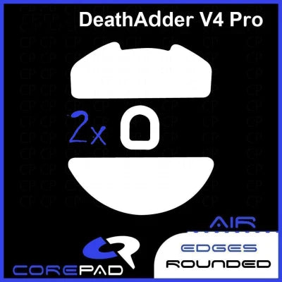 2 Sets Original Corepad Air Pro Ctrl Mouse Skates For Razer Viper Deathadder V4 V3 Pro Mini SE Esports Smooth Control PTFE Glide