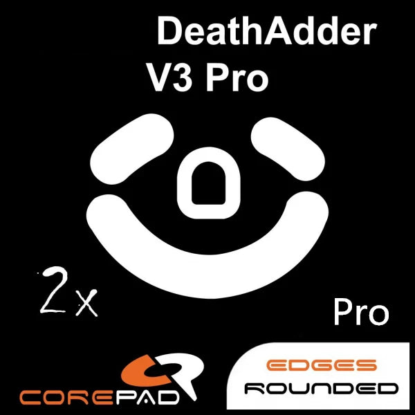 2 Sets Original Corepad Air Pro Ctrl Mouse Skates For Razer Viper Deathadder V4 V3 Pro Mini SE Esports Smooth Control PTFE Glide