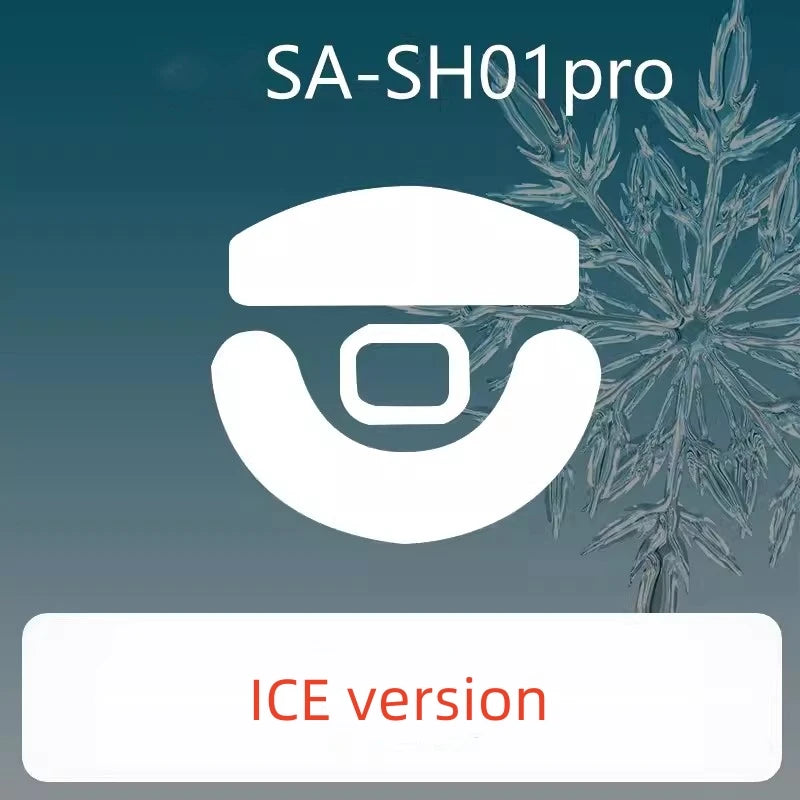 1 Set Ultraglide Mouse Skates For RAWM SA-SH01 pro Brake Control Speed Silence Mouse Feet ICE Version Mice Glides PTFE Feet