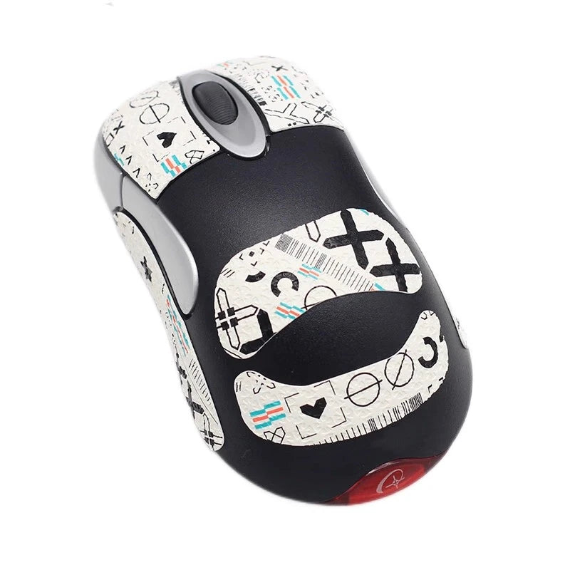 1 Set Mouse Anti Slip Grip Sticker For Microsoft IntelliMouse Optical 1.1 IO1.1 Mouse Non-Slip Anti Sweat Tape Exquisite Texture