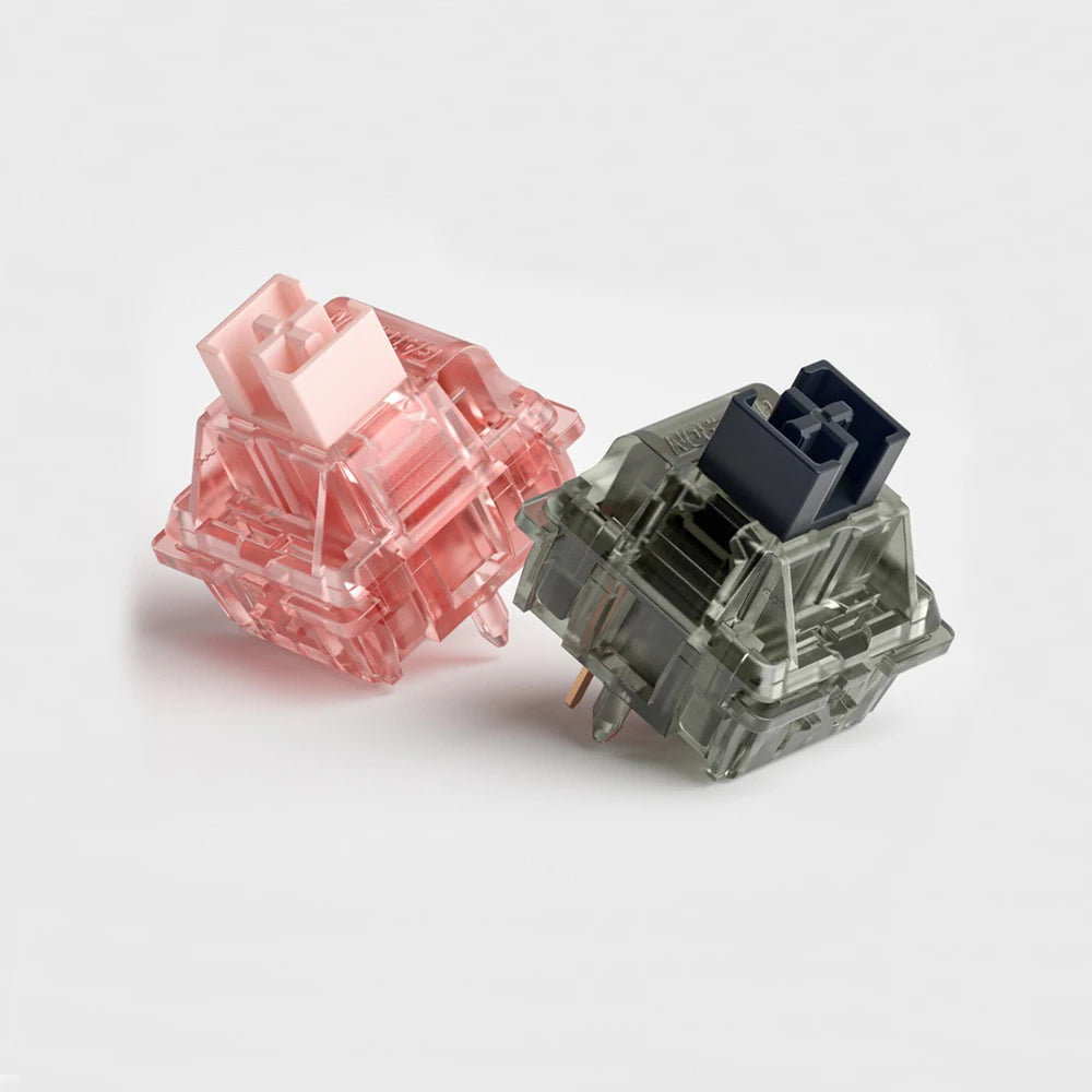 1 Pack Gateron BOX V2 Ink Pink Black Switch Extras 50g 60g 5pin RGB Linear Switch For Mechanical Keyboard 80m Pre Lubed