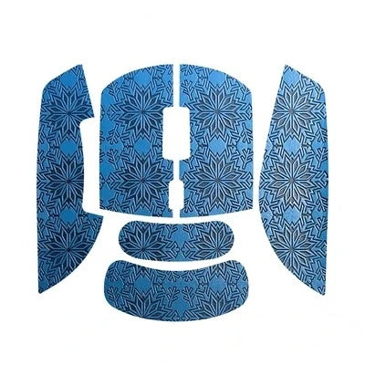 1 Set Ultraglide Mouse Anti Slip Sticker For AJazz AJ199 Anti Sweat Stickers Tape Non-slip Snowflake Thin Version Wear-resistant