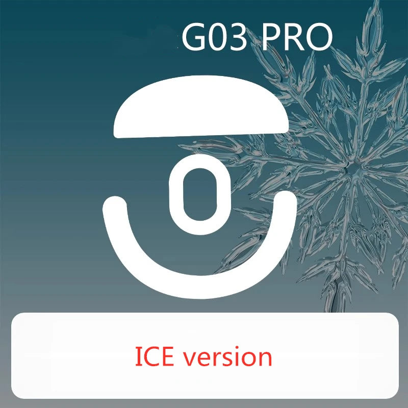 1 Set Meow Gaming Gear Ultraglide Mouse Skates For AUSDOM G03 PRO Brake Control Silence Feet ICE Version Mice Glides PTFE 0.75mm