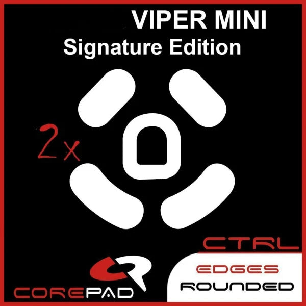 2 Sets Original Corepad Air Pro Ctrl Mouse Skates For Razer Viper Deathadder V4 V3 Pro Mini SE Esports Smooth Control PTFE Glide