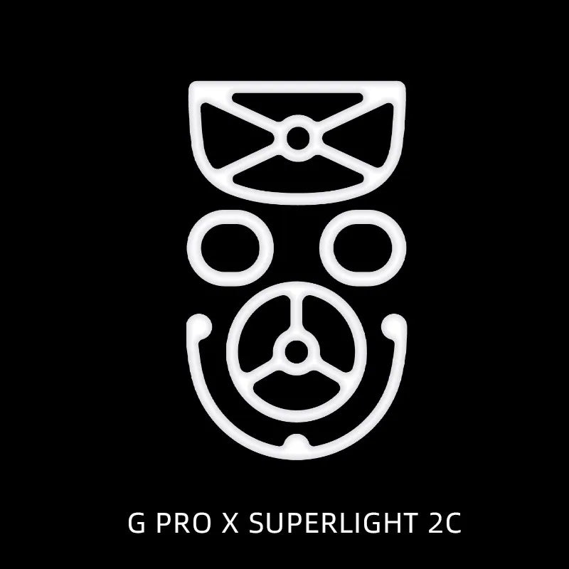 1 Pack Esports Tiger ICE V2 Mouse Skates Mouse Feet For G PRO X Superlight GPX / G PRO Wireless GPW GPX2 DEX Arc Mouse glides