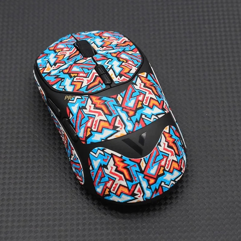 1 Set  Mouse Anti Slip Grip Sticker For Rapoo VT1 Pro Air Max 1st 2nd Generation Mice Non-Slip Anti Sweat Tape Exquisite Texture