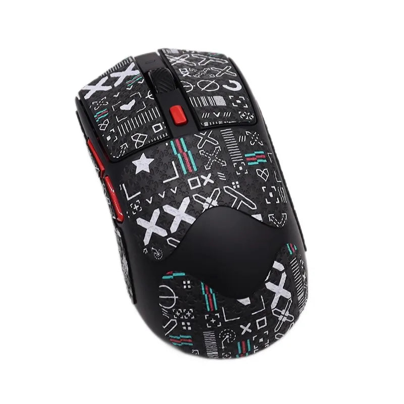 1 Set Full Cover Mouse Anti Slip Grip Sticker For Dareu AE6 Triple-Mode Gaming Mouse Non-Slip Anti Sweat Tape Ultrathin