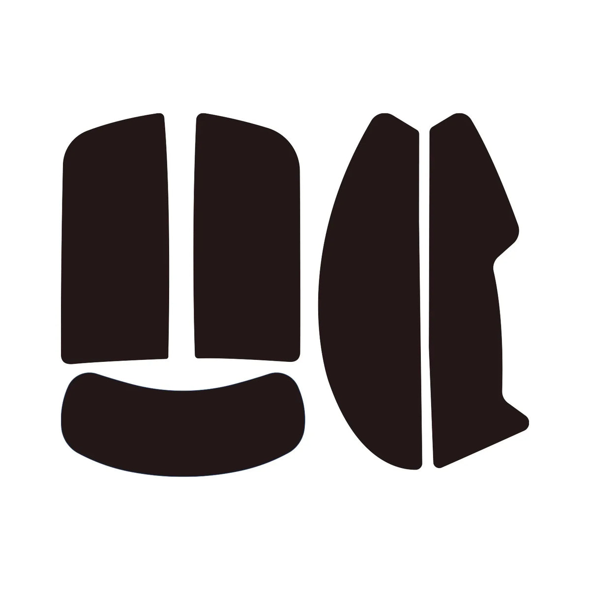 1 Set Meow Gaming Gear Ultraglide Mouse Anti Slip Grip Sticker For ROG Harpe II Ace Non-Slip Anti Sweat Tape Ultrathin