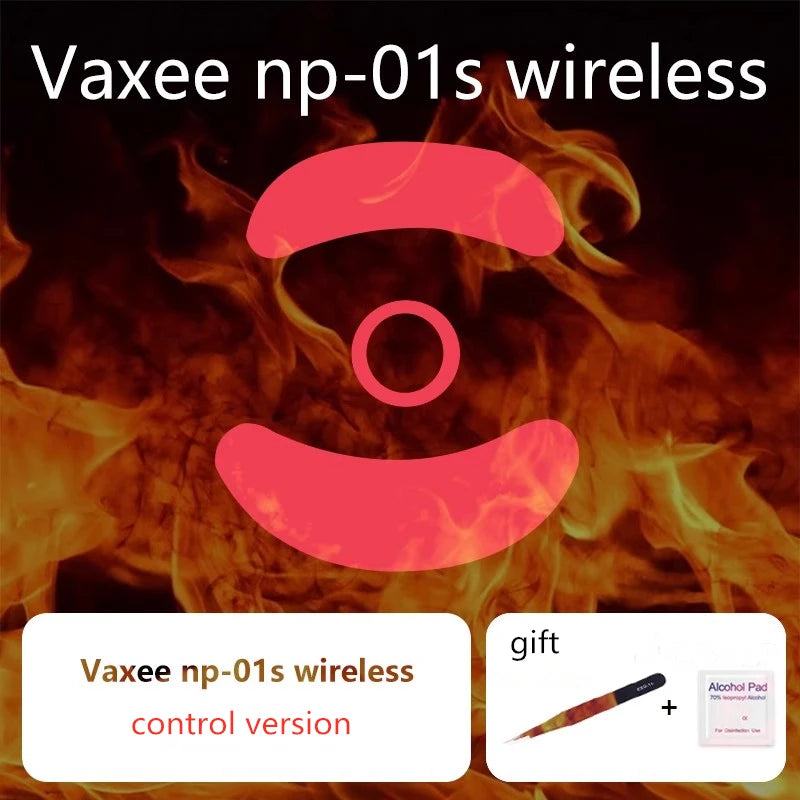 1 Set Ultraglide Smooth Mouse Skates For VAXEE NP-01S Wireless Control Speed Mouse Feet ICE Version ARC PTFE Mice Glides 0.8mm