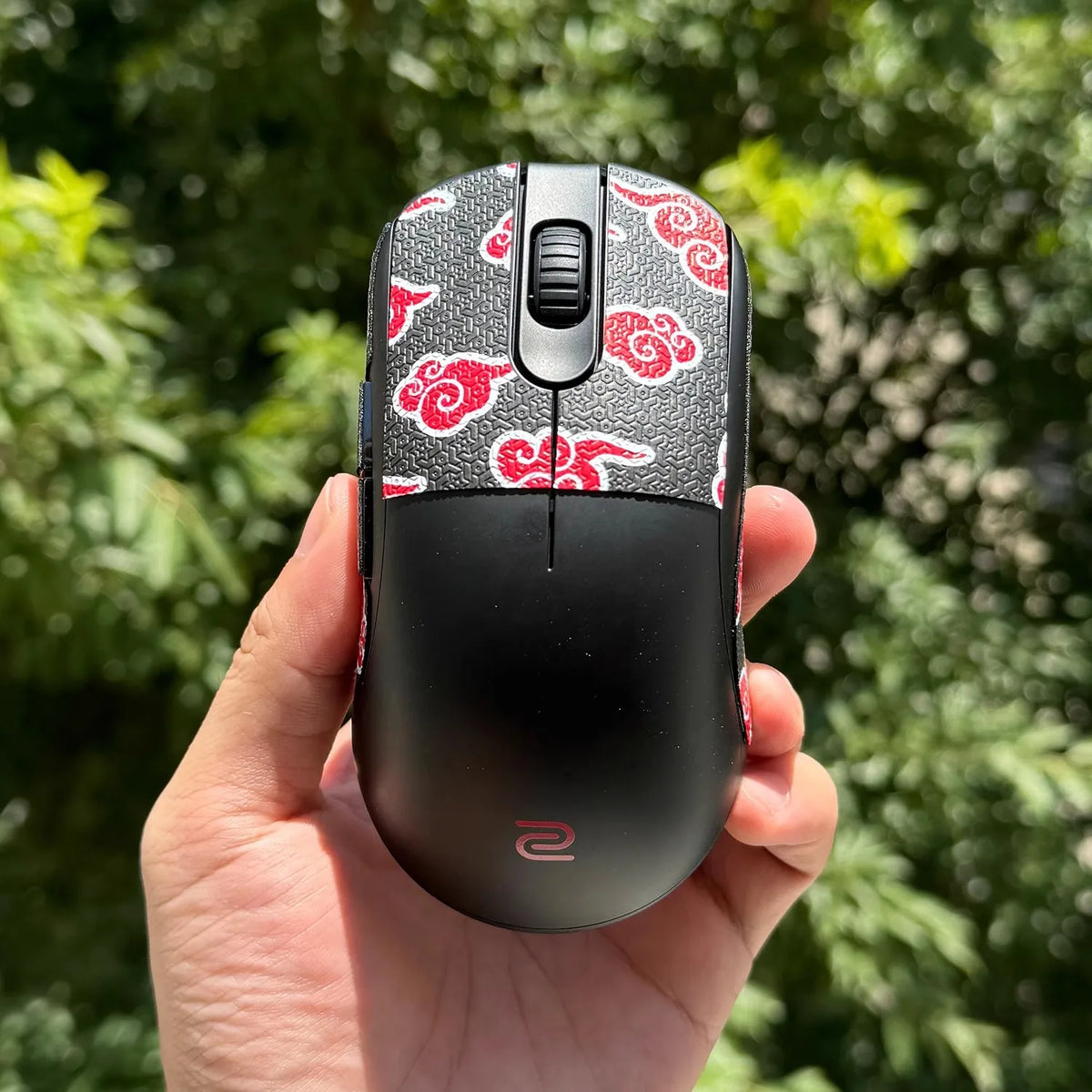1 Set Ultraglide Mouse Anti Slip Sticker For Zowie FK2-DW Non-Slip Anti Sweat Tape 010 Ultrathin Snowflake Lizard Texture
