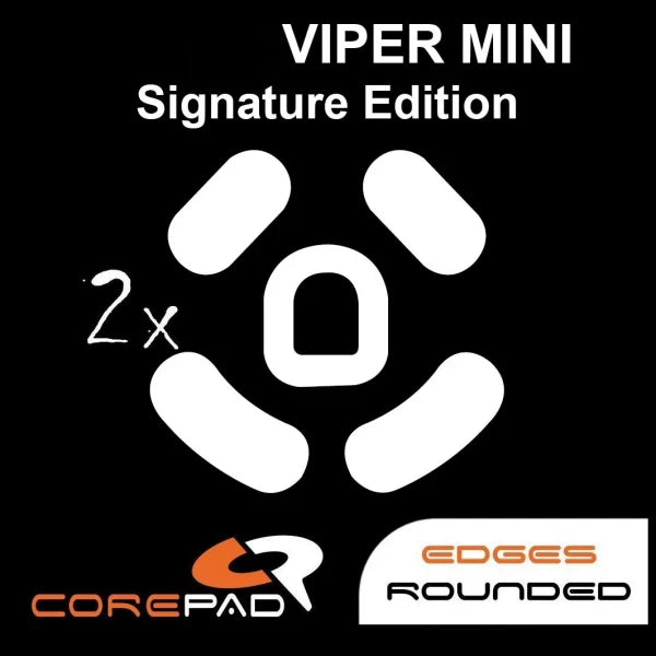 2 Sets Original Corepad Air Pro Ctrl Mouse Skates For Razer Viper Deathadder V4 V3 Pro Mini SE Esports Smooth Control PTFE Glide