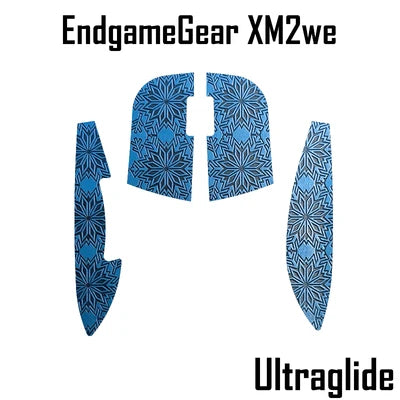 1 Set Mouse Anti Slip Sticker For EndgameGear XM2we Anti Sweat Stickers Tape Non-slip Snowflake Thin Version Wear-resistant
