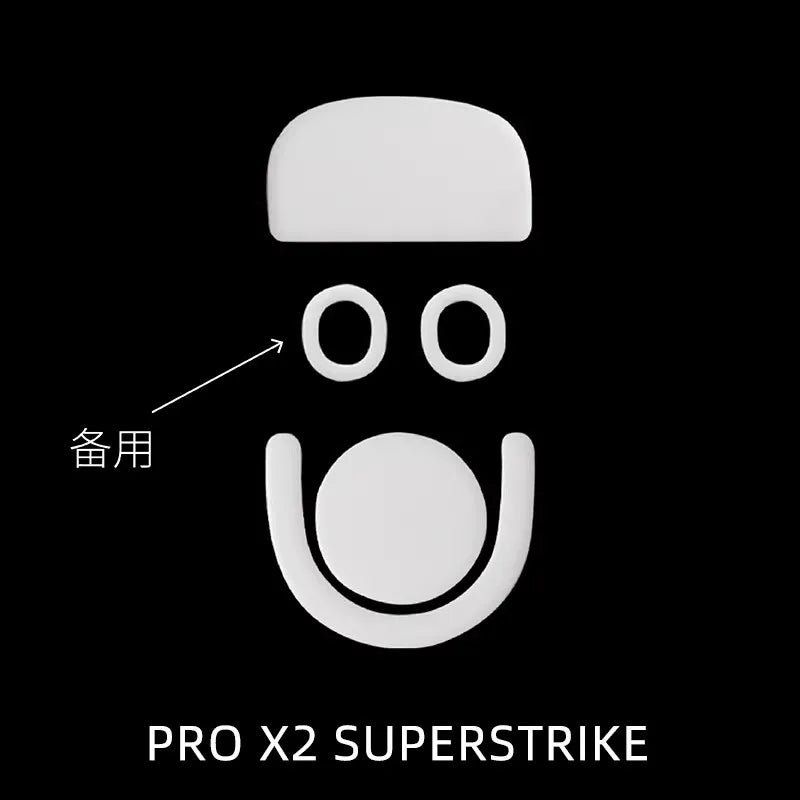 1 Pack Esports Tiger ICE V2 Mouse Skates Mouse Feet For G PRO X Superlight GPX / G PRO Wireless GPW GPX2 DEX Arc Mouse glides