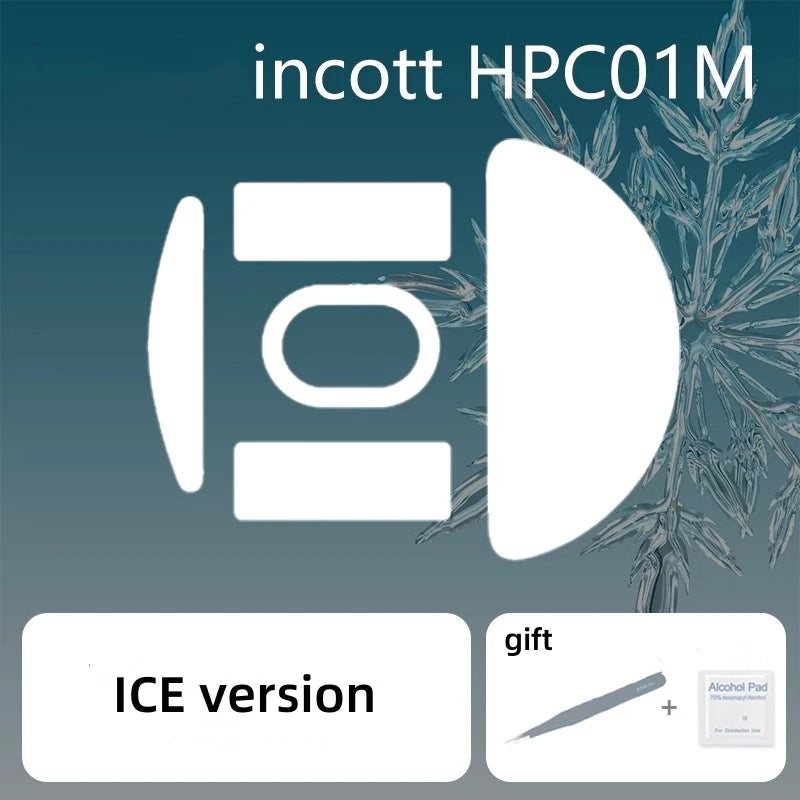 1 Set PTFE Mouse Skates For Incott HPC01M Control Speed Mouse Feet ICE Version ARC Mice Glides