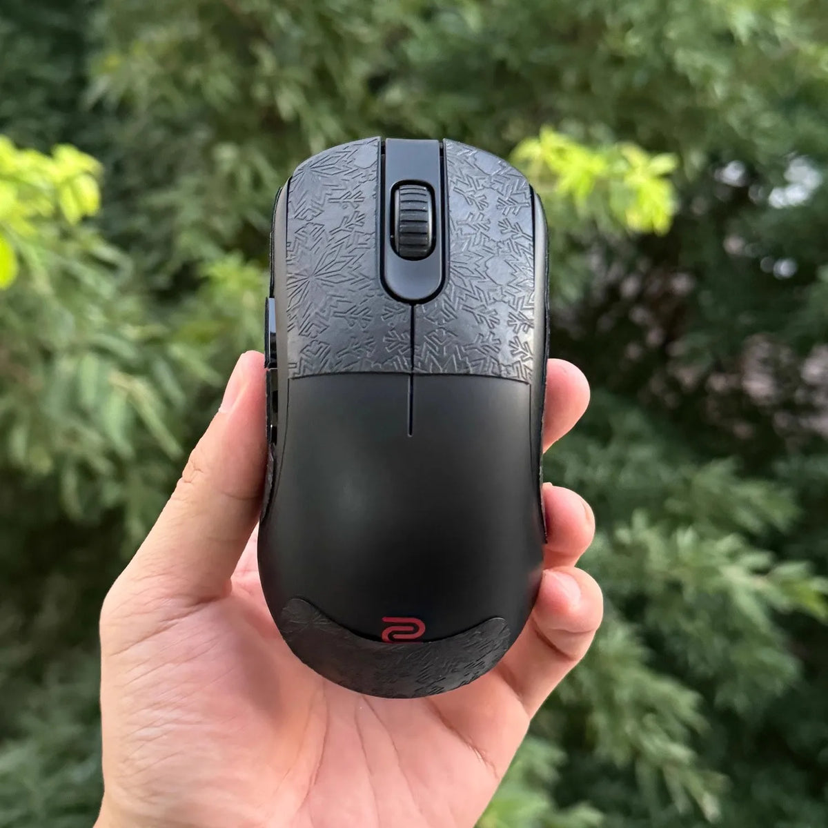 1 Set Ultraglide Mouse Anti Slip Sticker For Zowie FK2-DW Non-Slip Anti Sweat Tape 010 Ultrathin Snowflake Lizard Texture