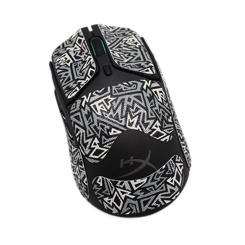 1 Set Mouse Anti Slip Grip Sticker For HYPERX Pulsefire Haste 2 Mice Non-Slip Anti Sweat Tape Ultrathin Full Cover