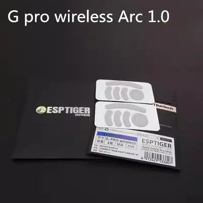 1 pack Tiger Gaming Mouse Skates Feet For Logitech G Pro Wireless White Mouse Glides Curve Edge ICE Version Enhanced Version
