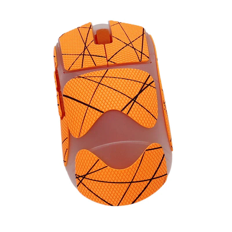 1 Set High-Quality Polyurethane Sweat-Absorbent Mouse Anti Slip Grips Tape Sticker For SCYROX V12L Large Size Mouse