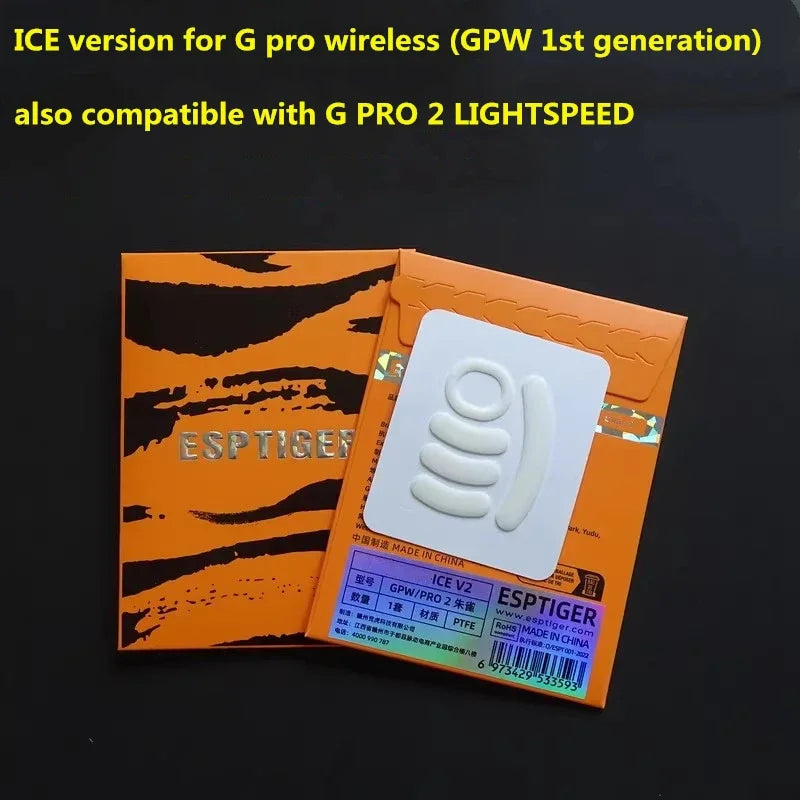 1 Pack Esptiger Mouse Skates Feet For G PRO X Superlight GPX 2 GPW 1st 2nd 3rd 4th Generation 2C White Arc 2.0 ICE Mouse glides