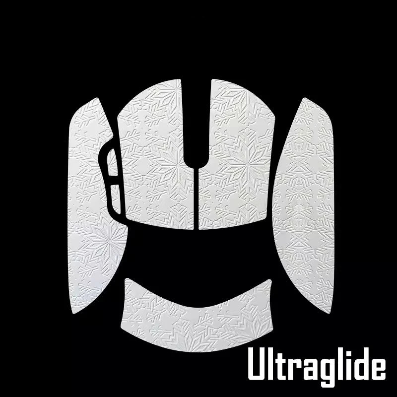 1 Set Ultraglide Mouse Anti Slip Sticker For Darmoshark M3 N3 Non-Slip Anti Sweat Tape Ultrathin Snowflake Texture