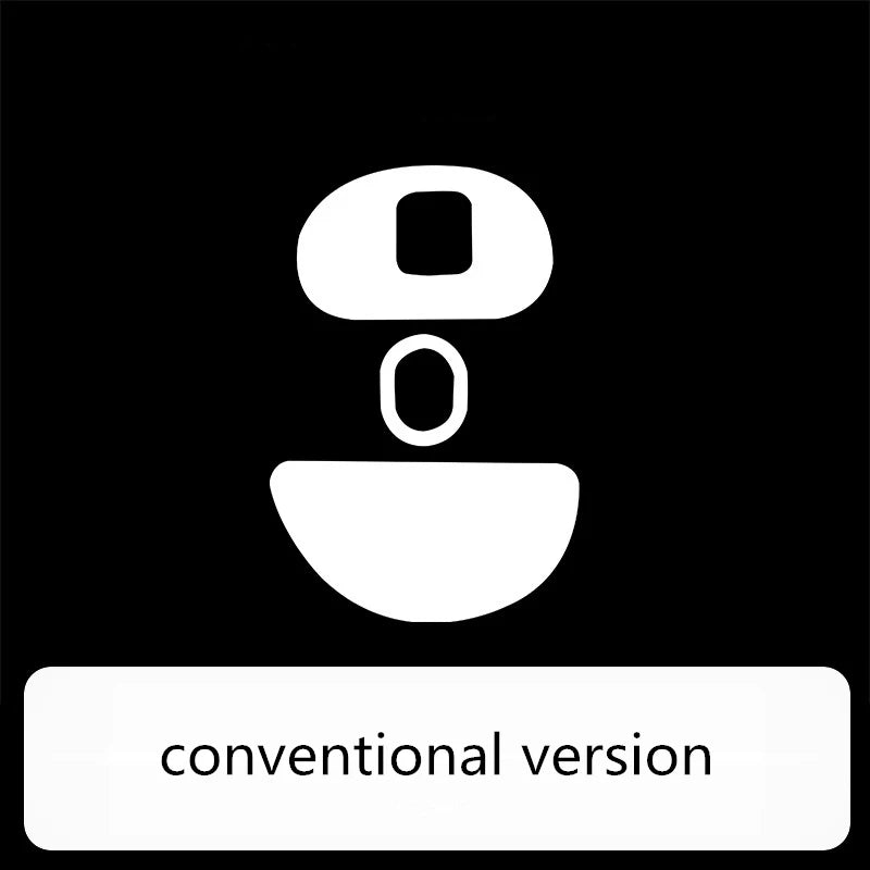 1 Set Meow Gaming Gear Ultraglide Mouse Feet Skates For ZOWIE EC-DW EC2DW EC3DW Brake Control Speed ICE Mice Glides PTFE 0.75mm