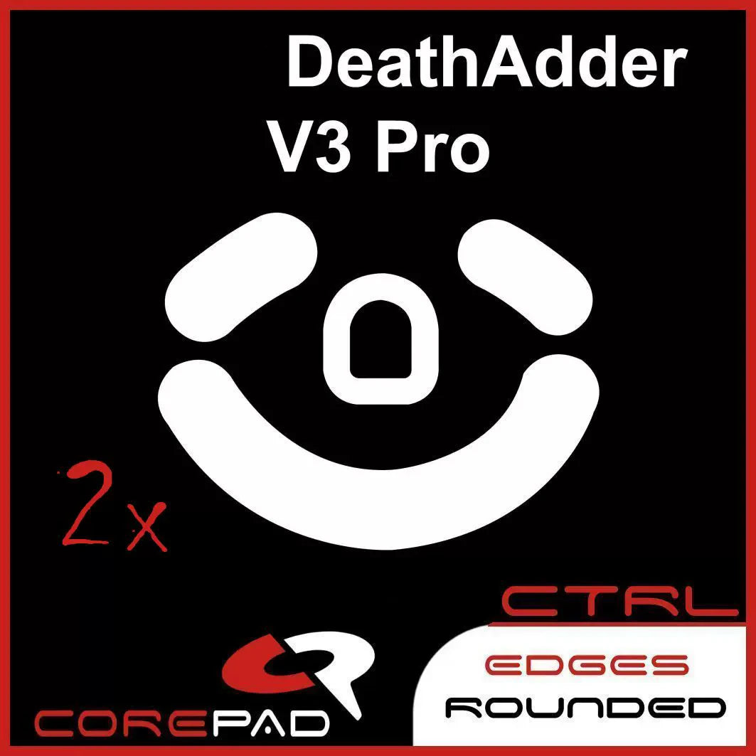 2 Sets Original Corepad Air Pro Ctrl Mouse Skates For Razer Viper Deathadder V4 V3 Pro Mini SE Esports Smooth Control PTFE Glide