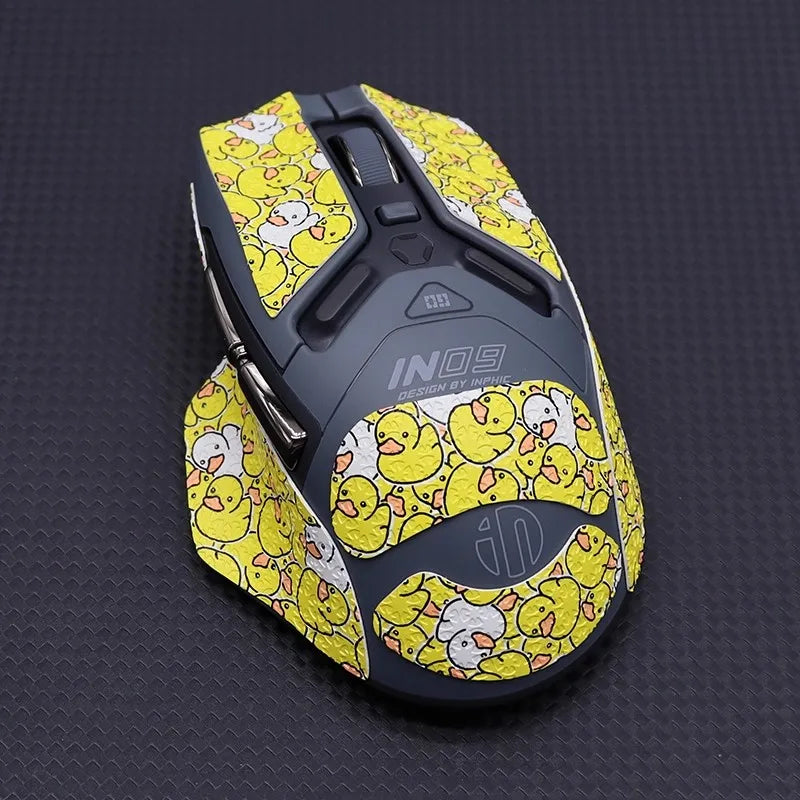 1 Set Ultrathin Mouse Anti Slip Grip Sticker For INPHIC IN9 In9pro Ultra Mice Non-Slip Anti Sweat Tape Exquisite Texture
