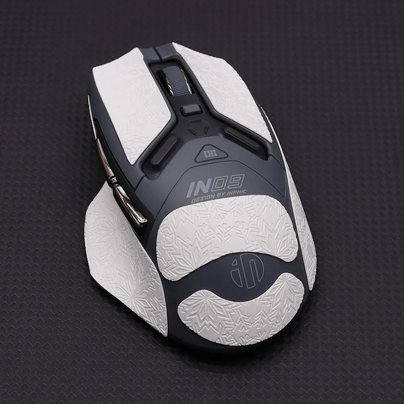1 Set Ultrathin Mouse Anti Slip Grip Sticker For INPHIC IN9 In9pro Ultra Mice Non-Slip Anti Sweat Tape Exquisite Texture