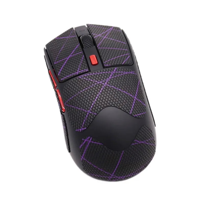 1 Set Full Cover Mouse Anti Slip Grip Sticker For Dareu AE6 Triple-Mode Gaming Mouse Non-Slip Anti Sweat Tape Ultrathin