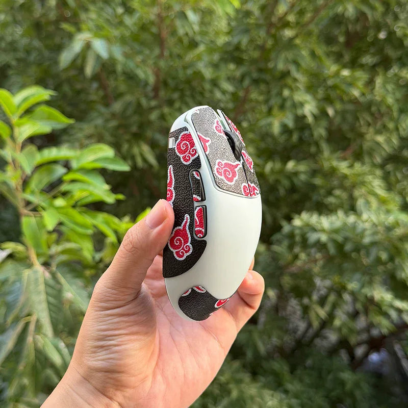 1 Set Meow Gaming Gear Ultraglide Mouse Anti Slip Grips Sticker For Scyrox V12M Medium Mouse Non-Slip Anti Sweat Tape