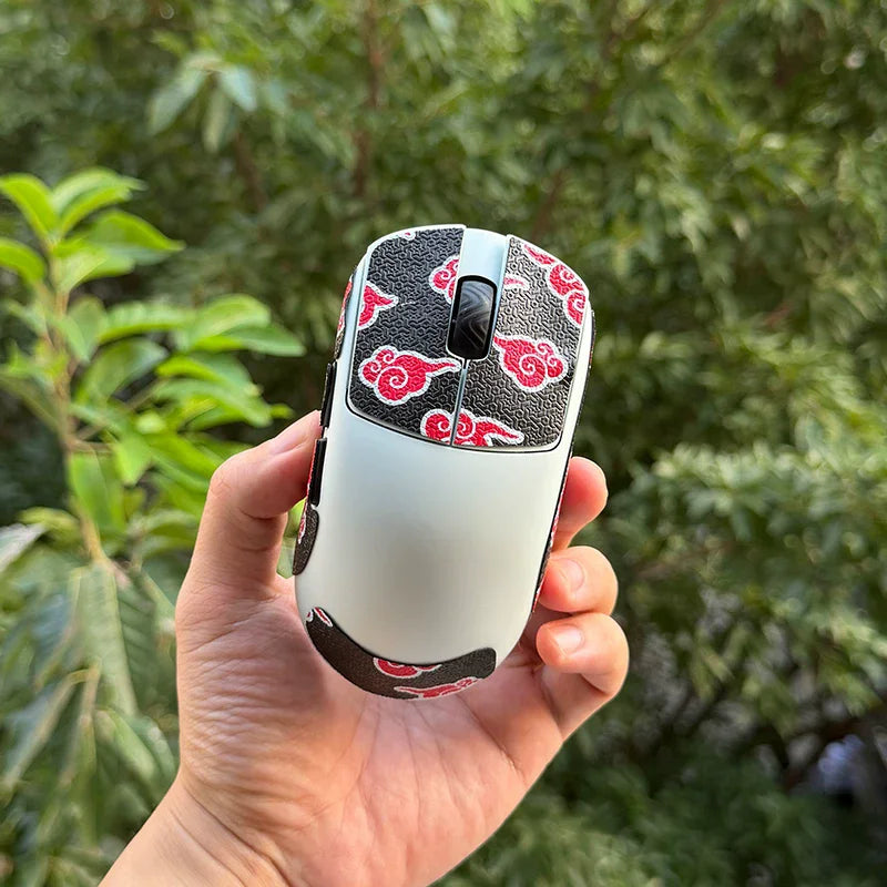 1 Set Meow Gaming Gear Ultraglide Mouse Anti Slip Grips Sticker For Scyrox V12M Medium Mouse Non-Slip Anti Sweat Tape