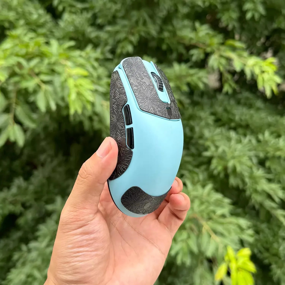 1 Set Ultraglide Mouse Anti Slip Sticker For VAXEE XES XE-S Wireless Non-Slip Anti Sweat Tape Ultrathin Snowflake Lizard Texture