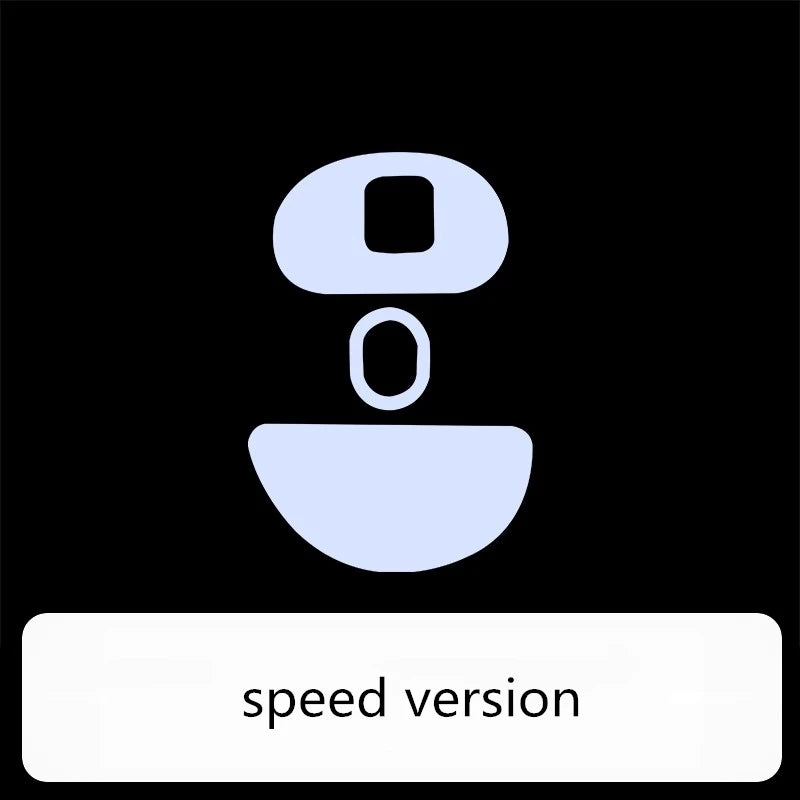 1 Set Meow Gaming Gear Ultraglide Mouse Feet Skates For ZOWIE EC-DW EC2DW EC3DW Brake Control Speed ICE Mice Glides PTFE 0.75mm