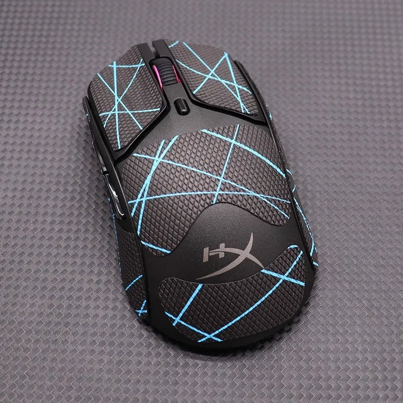 1 Set Mouse Anti Slip Grip Sticker For HYPERX Pulsefire Haste 2 Mice Non-Slip Anti Sweat Tape Ultrathin Full Cover