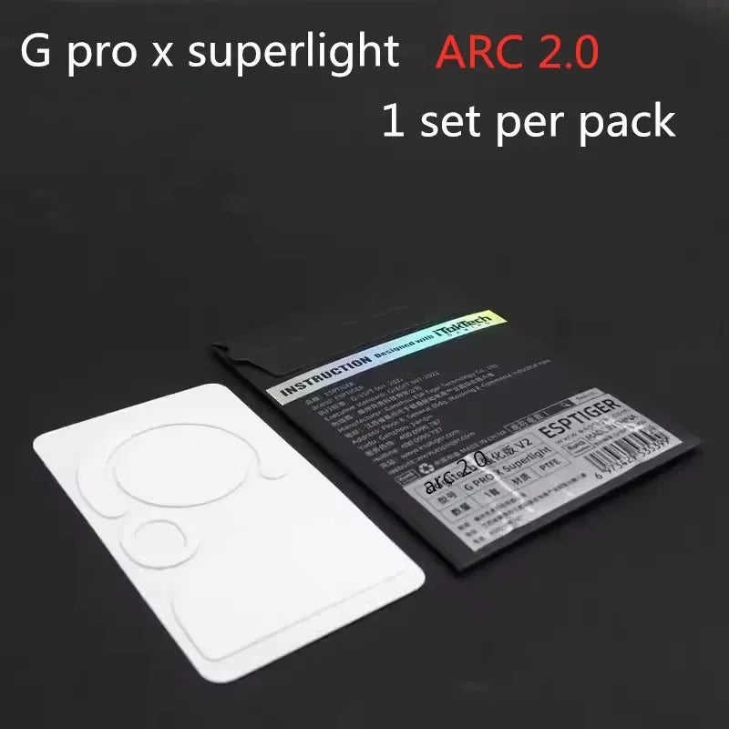 1 Pack Esptiger Mouse Skates Feet For G PRO X Superlight GPX 2 GPW 1st 2nd 3rd 4th Generation 2C White Arc 2.0 ICE Mouse glides