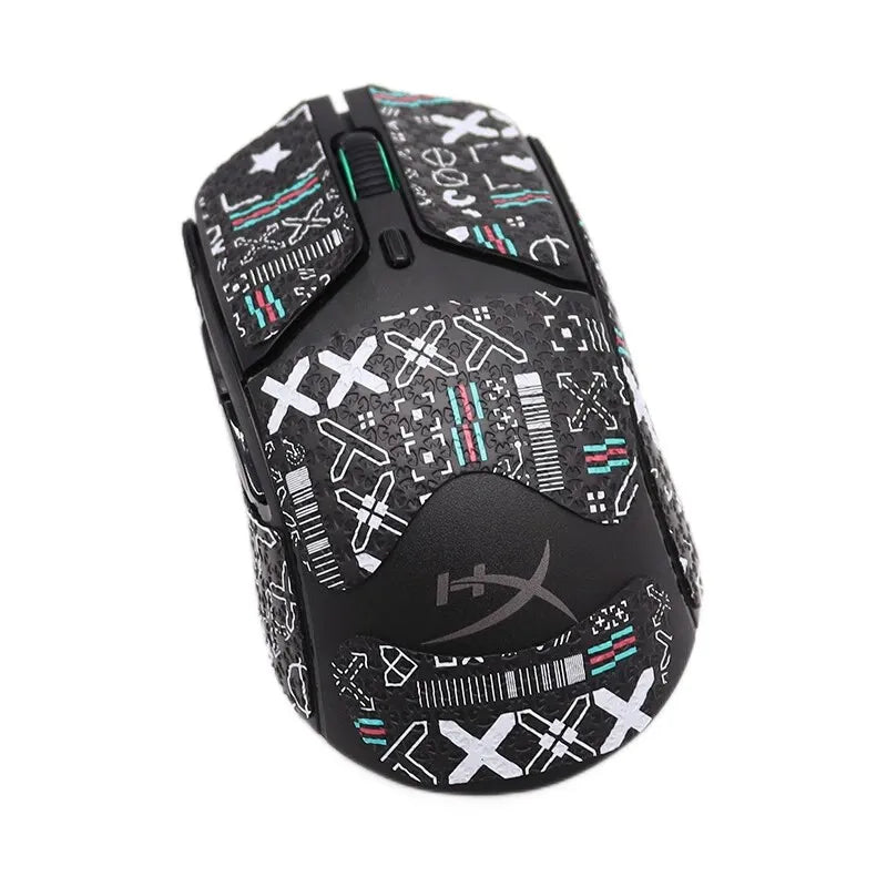 1 Set Mouse Anti Slip Grip Sticker For HYPERX Pulsefire Haste 2 Mice Non-Slip Anti Sweat Tape Ultrathin Full Cover