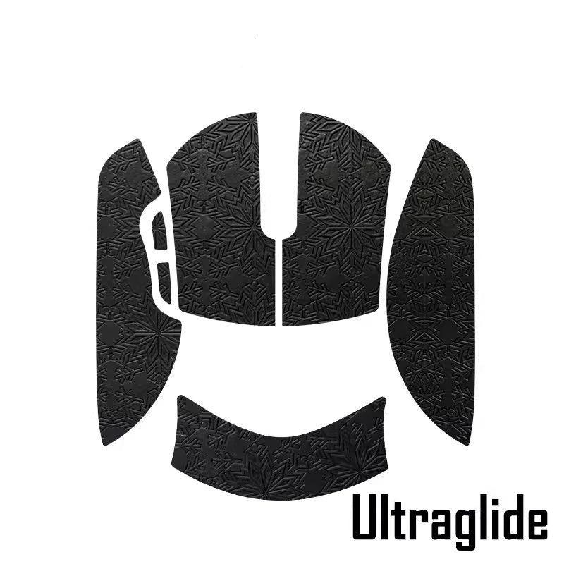 1 Set Ultraglide Mouse Anti Slip Sticker For Darmoshark M3 N3 Non-Slip Anti Sweat Tape Ultrathin Snowflake Texture